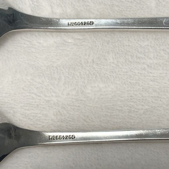 Vintage MAPPIN & WEBB Silverplate Salad Serving Set Vintage England - Picture 5 of 7